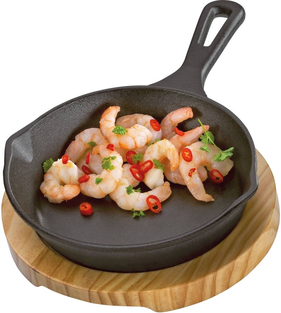 Küchenprofi Servírovací pánev s prkénkem, kulatá