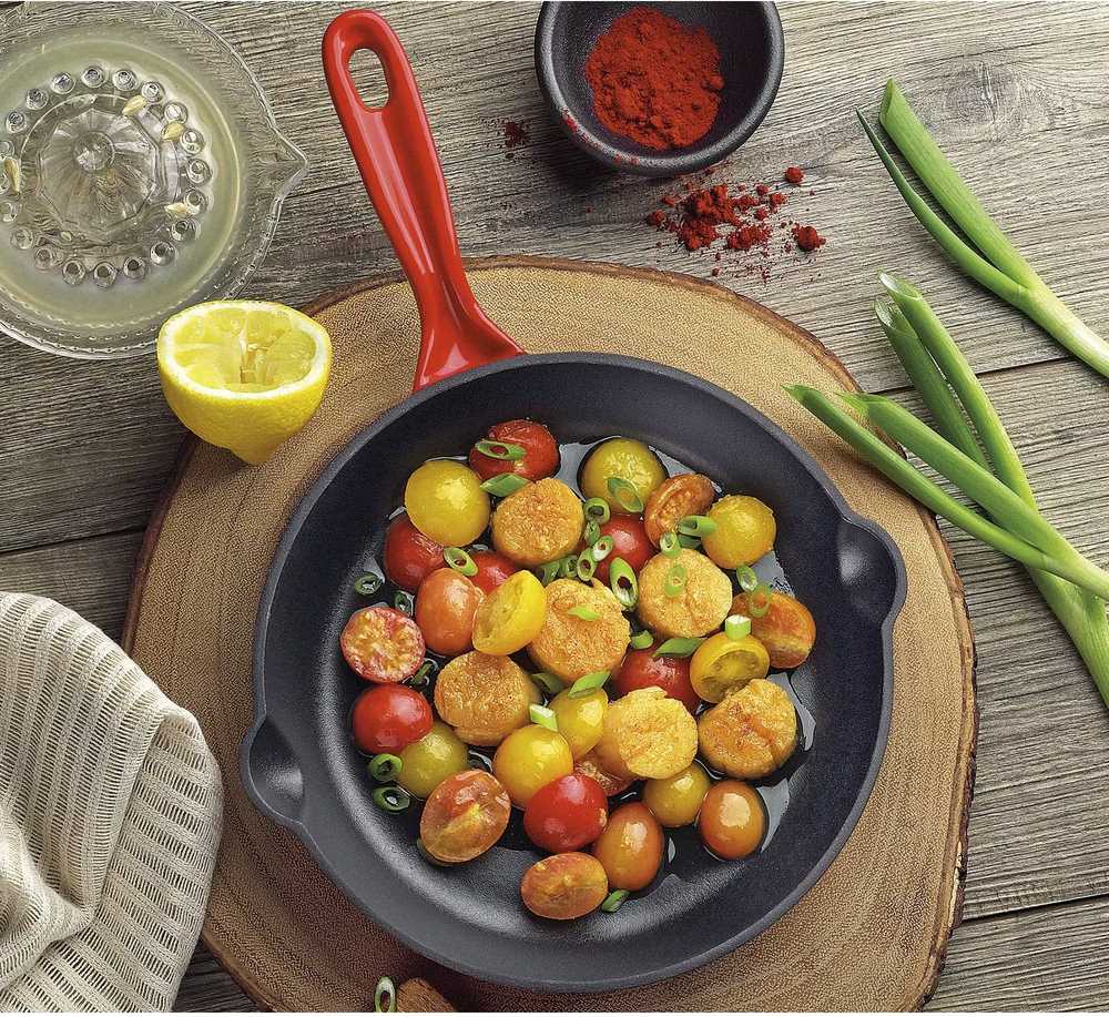 Küchenprofi Litinová pánev, 16 cm, červená