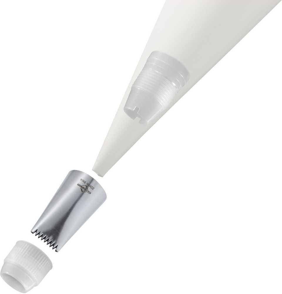 Küchenprofi Zdobící špička, hvězdicová stuha, 22 cm