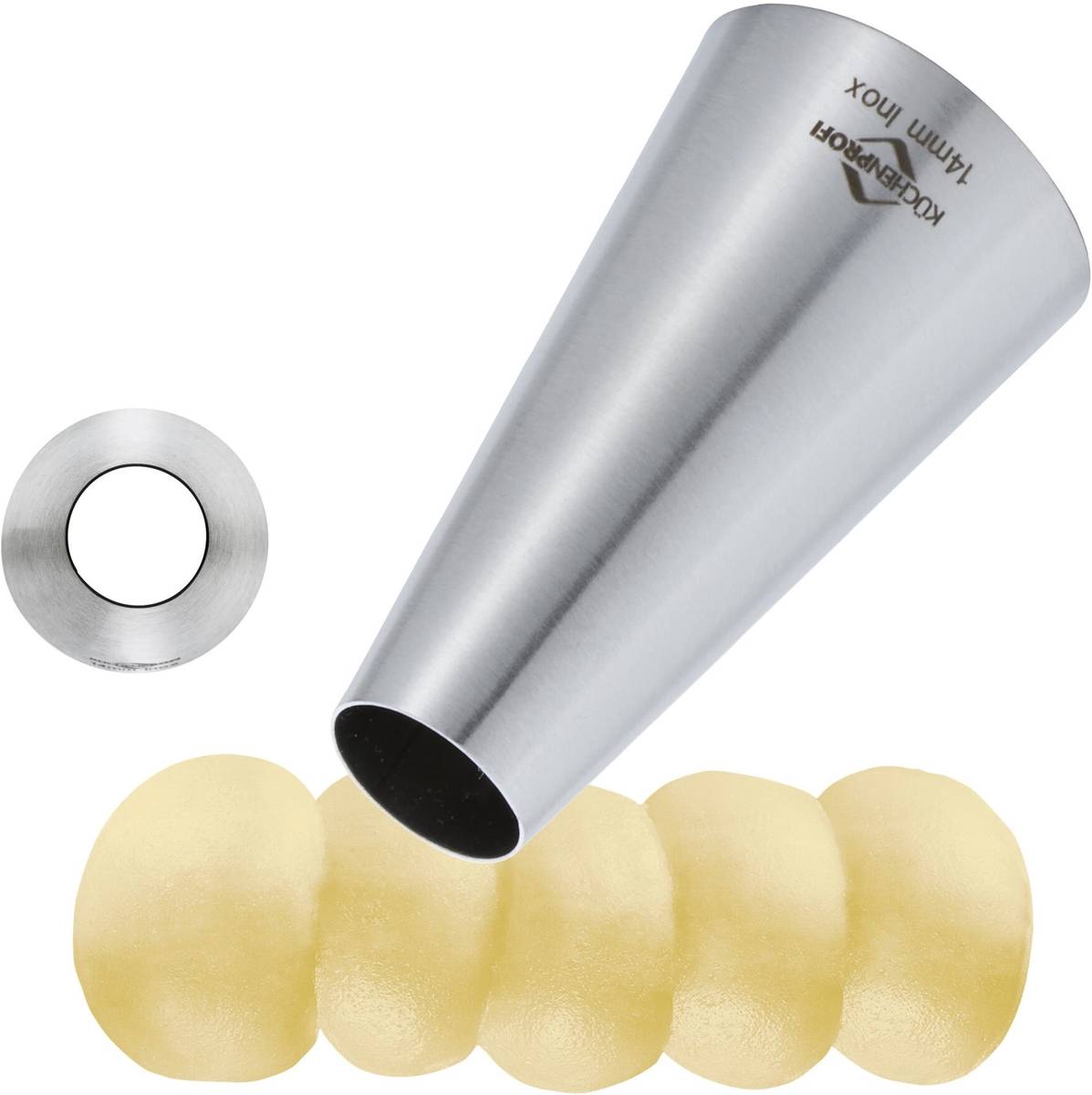 Küchenprofi Zdobící špička, kulatá, 14 mm