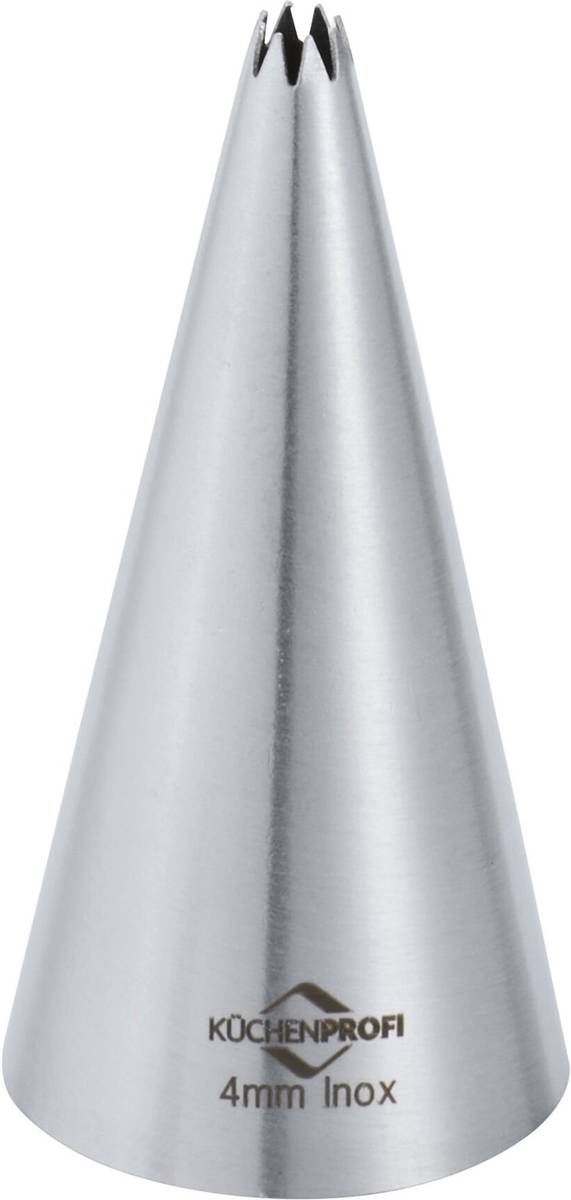 Küchenprofi Zdobící špička, hvězdicová, 4 mm