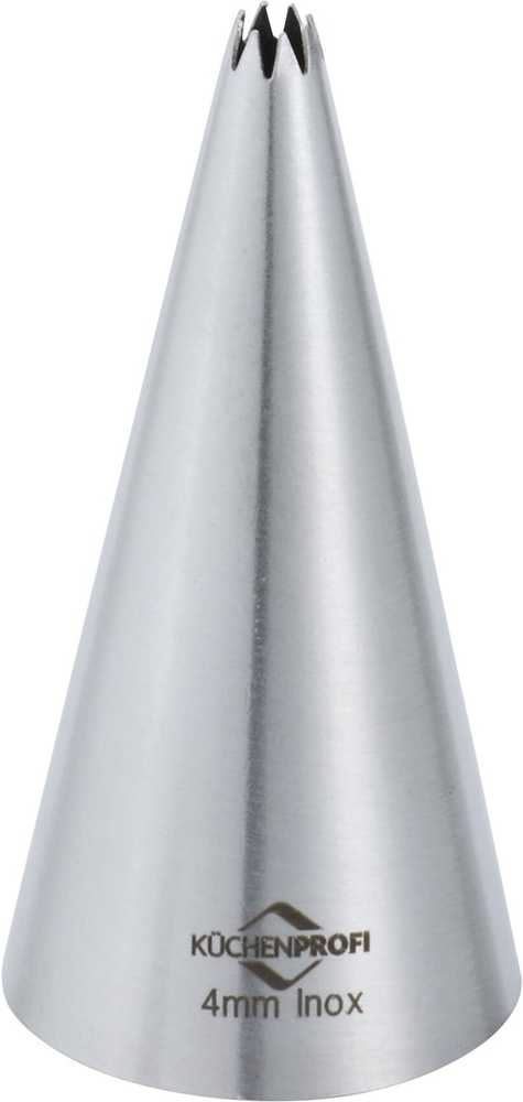 Küchenprofi Zdobící špička, hvězdicová, 4 mm