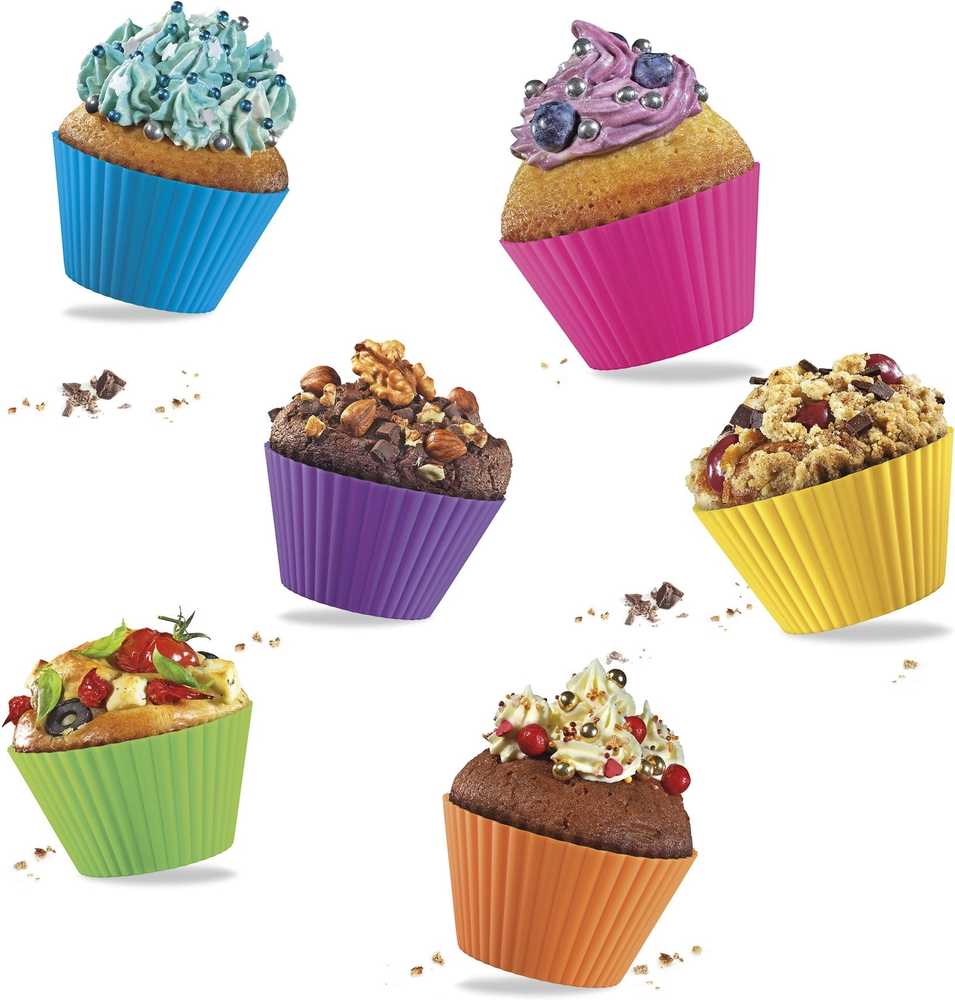 Küchenprofi Formičky na muffiny, 9 cm, 6 ks