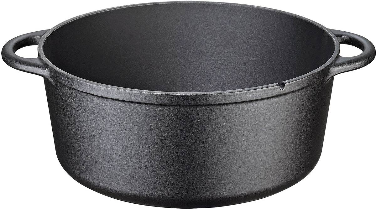 Küchenprofi Litinový hrnec, 26 cm, černá