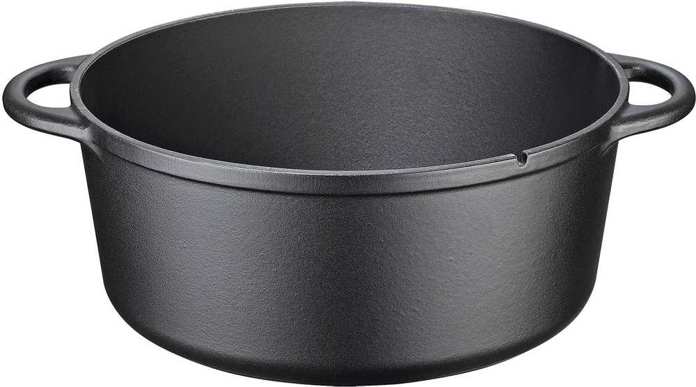 Küchenprofi Litinový hrnec, 26 cm, černá