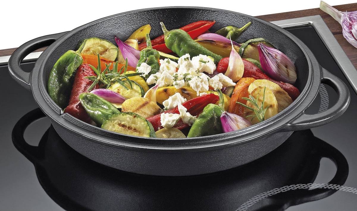 Küchenprofi Litinový hrnec, 26 cm, černá