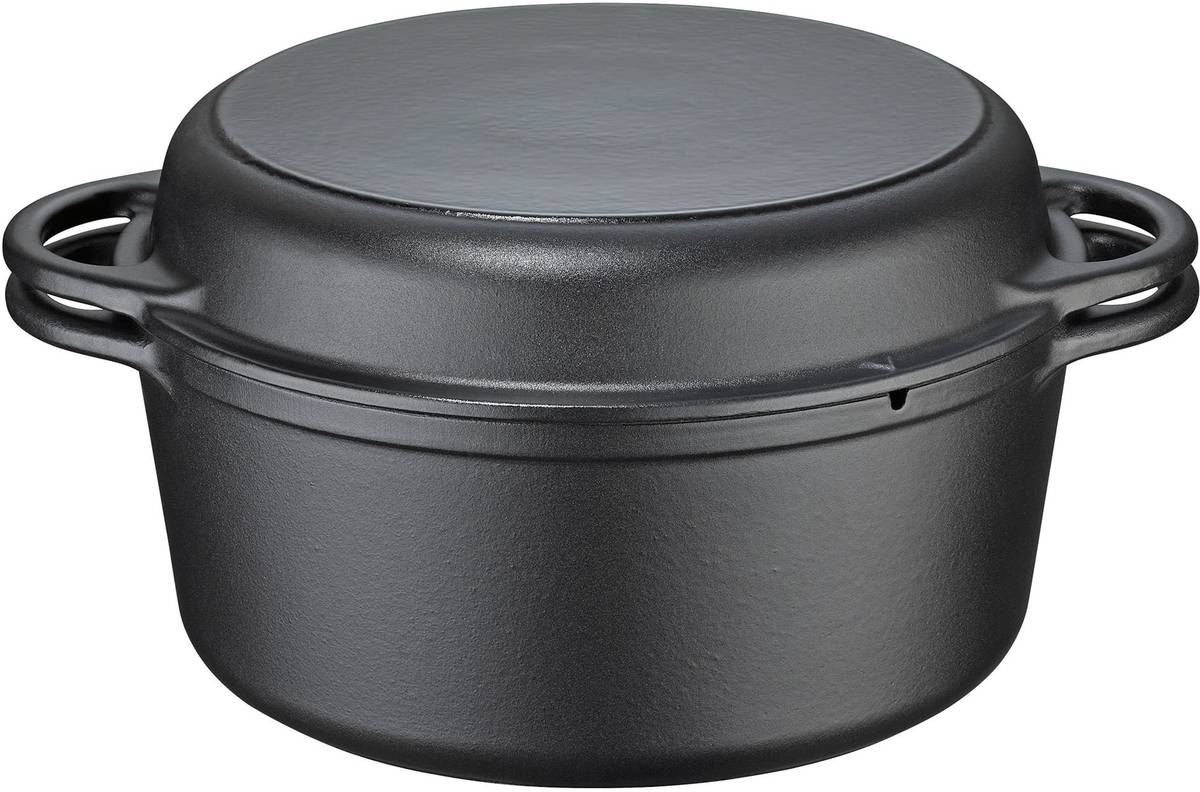 Küchenprofi Litinový hrnec, 26 cm, černá