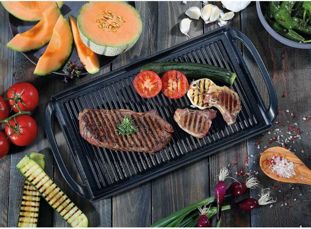 Küchenprofi Grilovací tác, 38 cm, černá