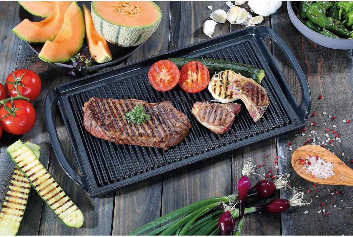 Küchenprofi Grilovací tác, 38 cm, černá