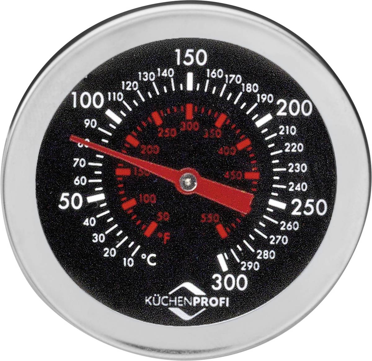 Küchenprofi Teploměr na smažení, 5.5 cm, černá
