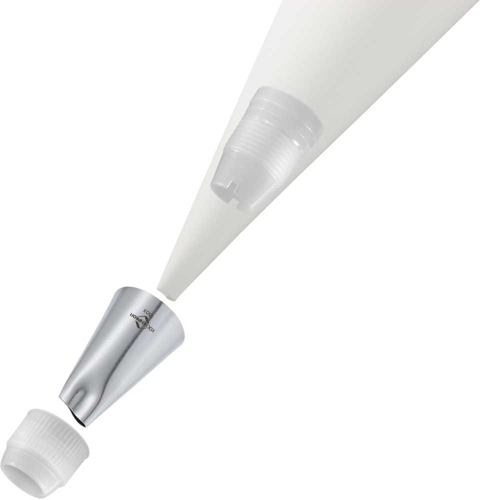 Küchenprofi Zdobící špička, růžové lístky, 14 mm