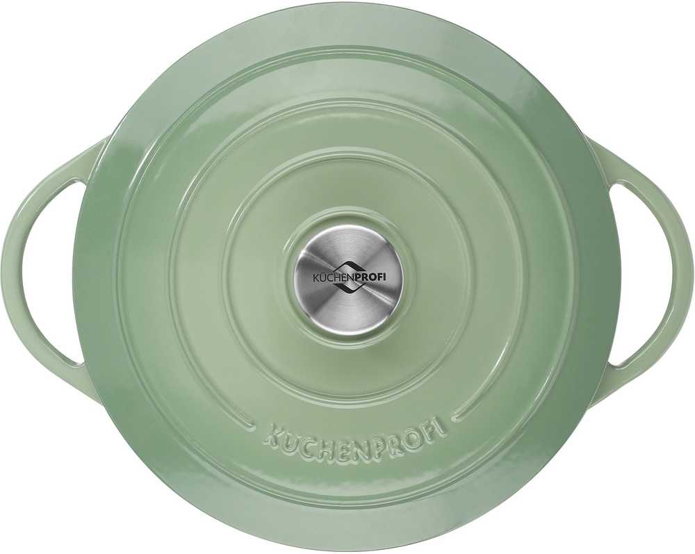 Küchenprofi Litinový hrnec, 26 cm, zelená