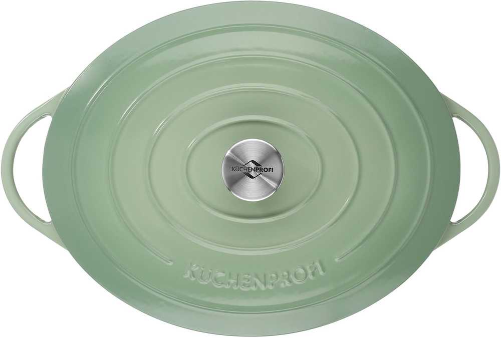 Küchenprofi Litinový hrnec, 35 cm, zelená
