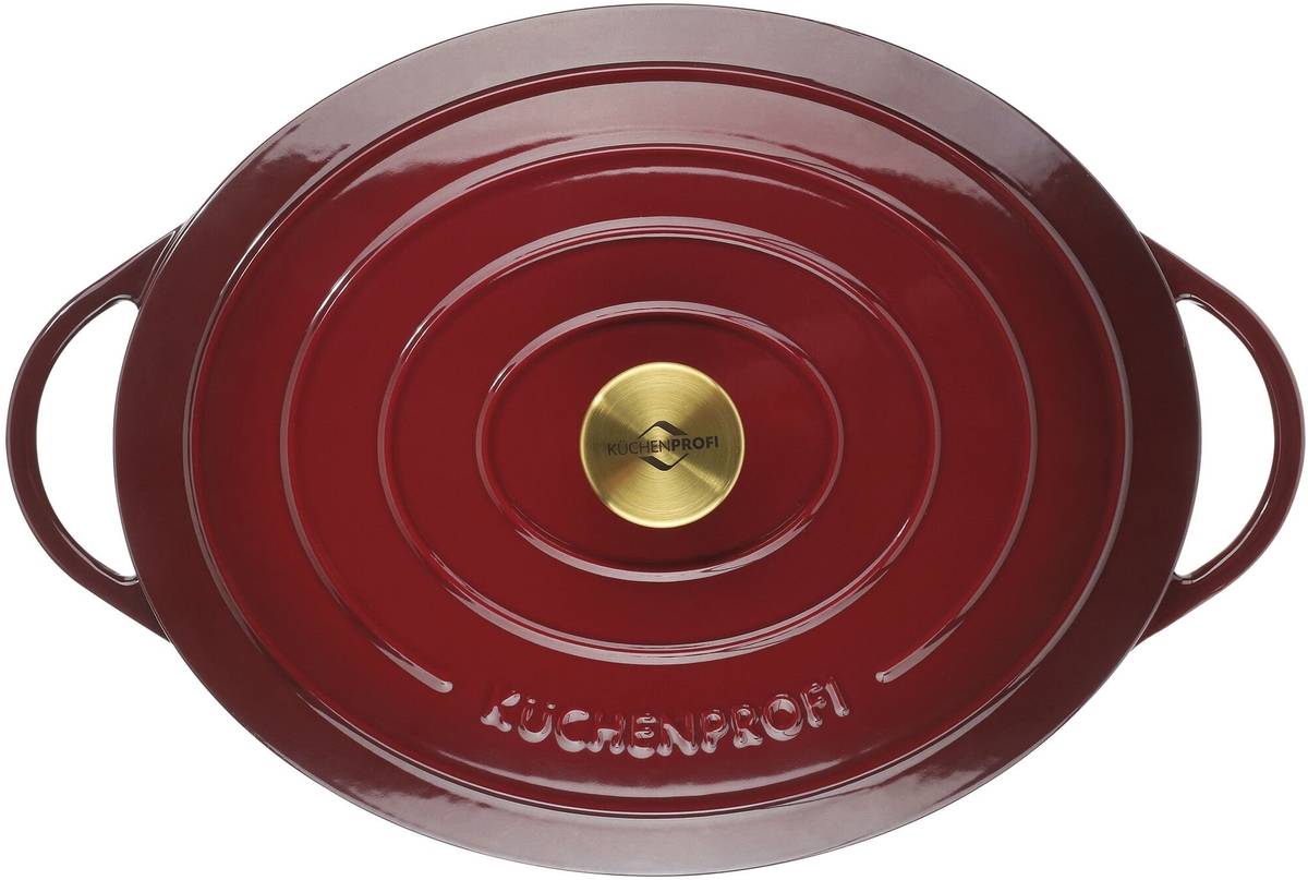 Küchenprofi Litinový hrnec, 35 cm, tmavě vínová