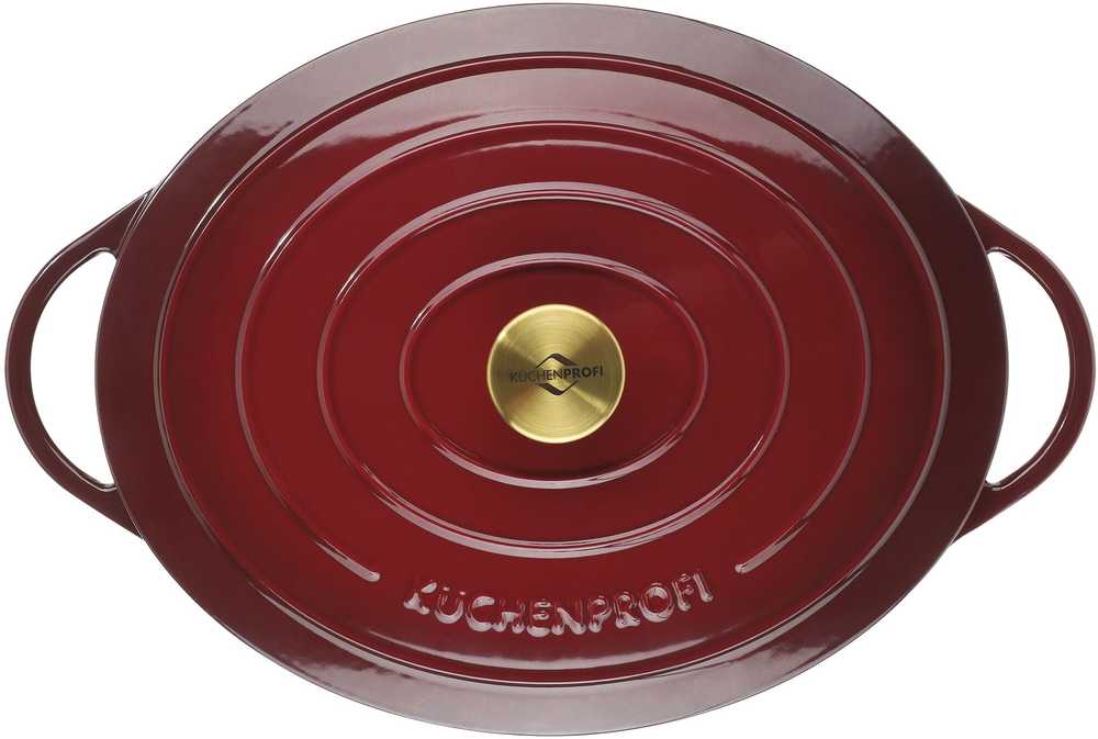 Küchenprofi Litinový hrnec, 35 cm, tmavě vínová