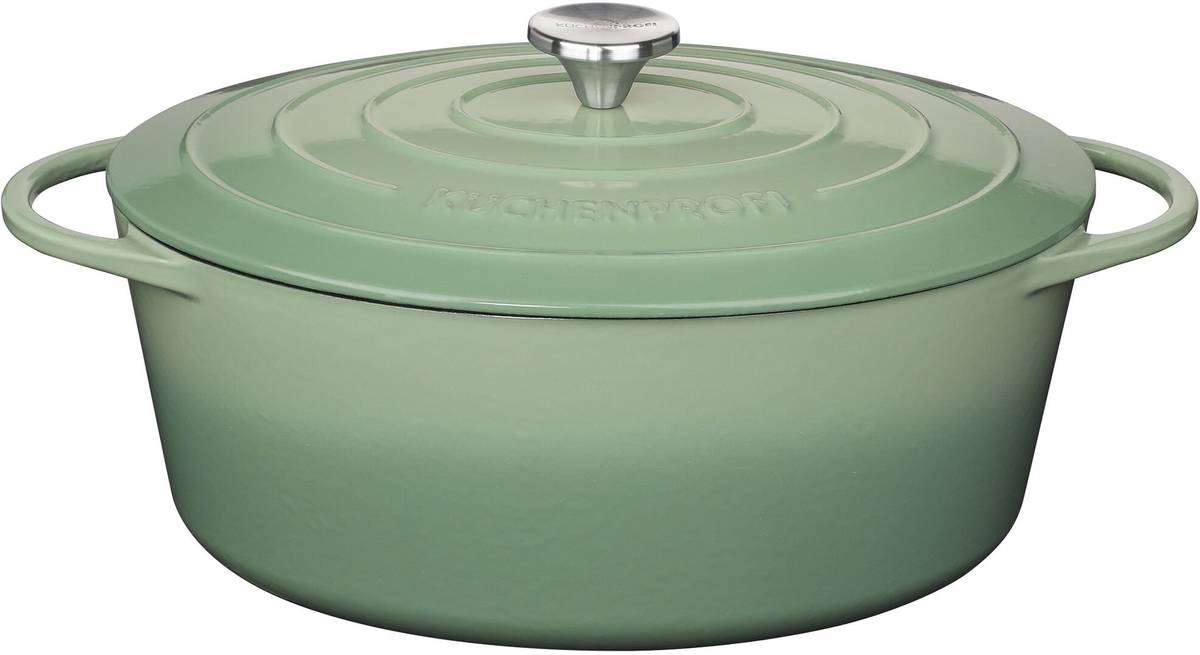 Küchenprofi Litinový hrnec, 33 cm, zelená