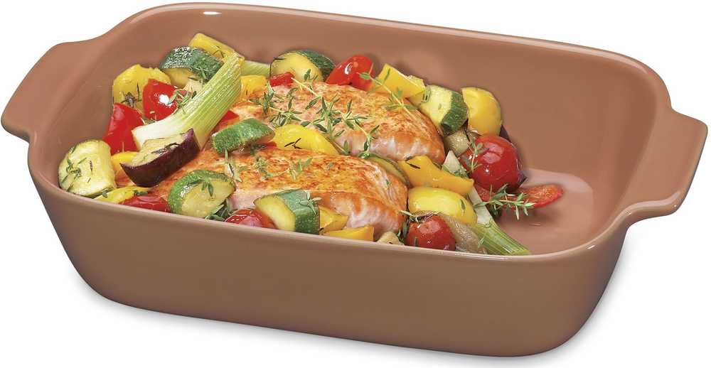 Küchenprofi Zapékací mísa Porto, 30 cm, korálová