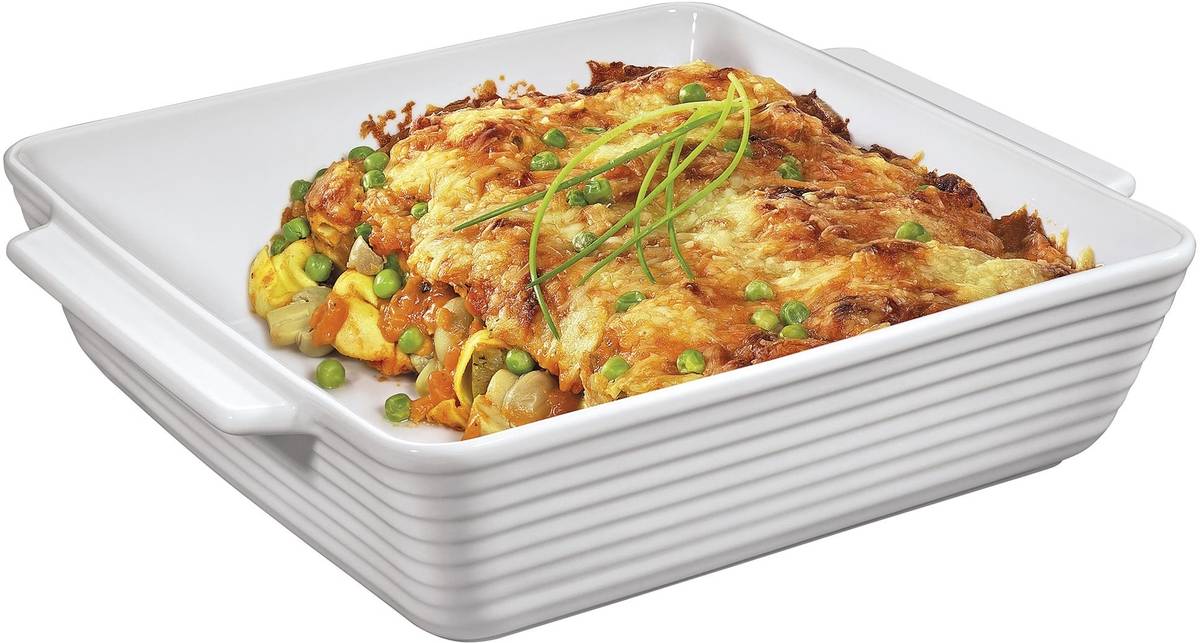 Küchenprofi Zapékací miska s rukojeťmi Burgund, čtvercová, 24 cm
