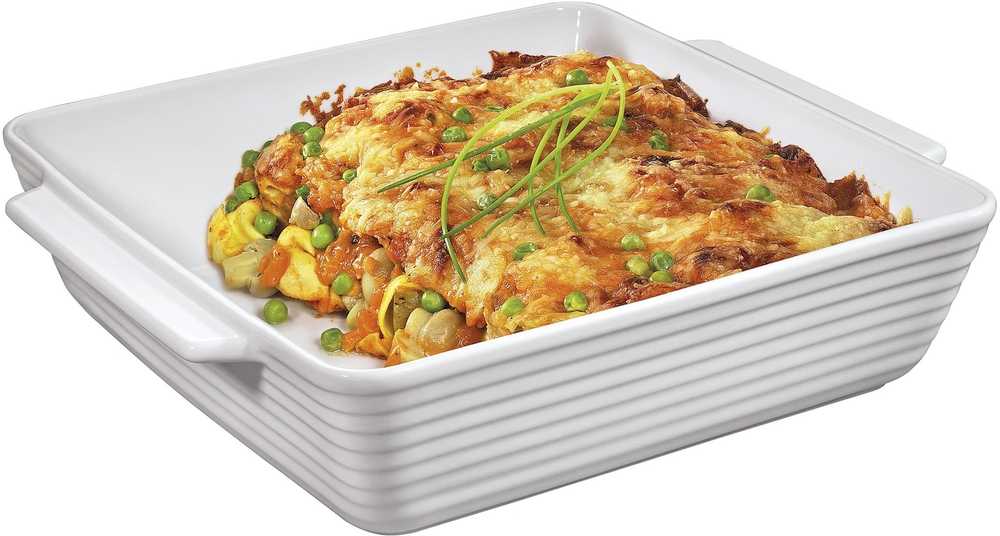 Küchenprofi Zapékací miska s rukojeťmi Burgund, čtvercová, 24 cm