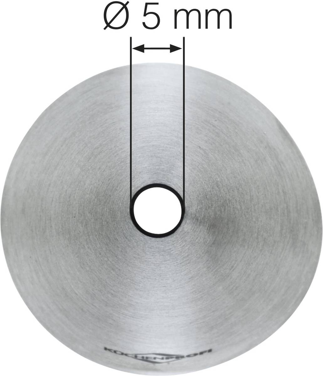 Küchenprofi Zdobící špička, plnící, 5 mm