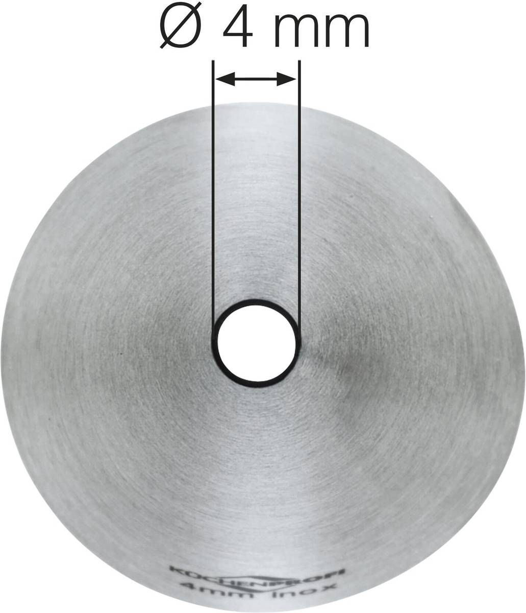 Küchenprofi Zdobící špička, kulatá, 4 mm