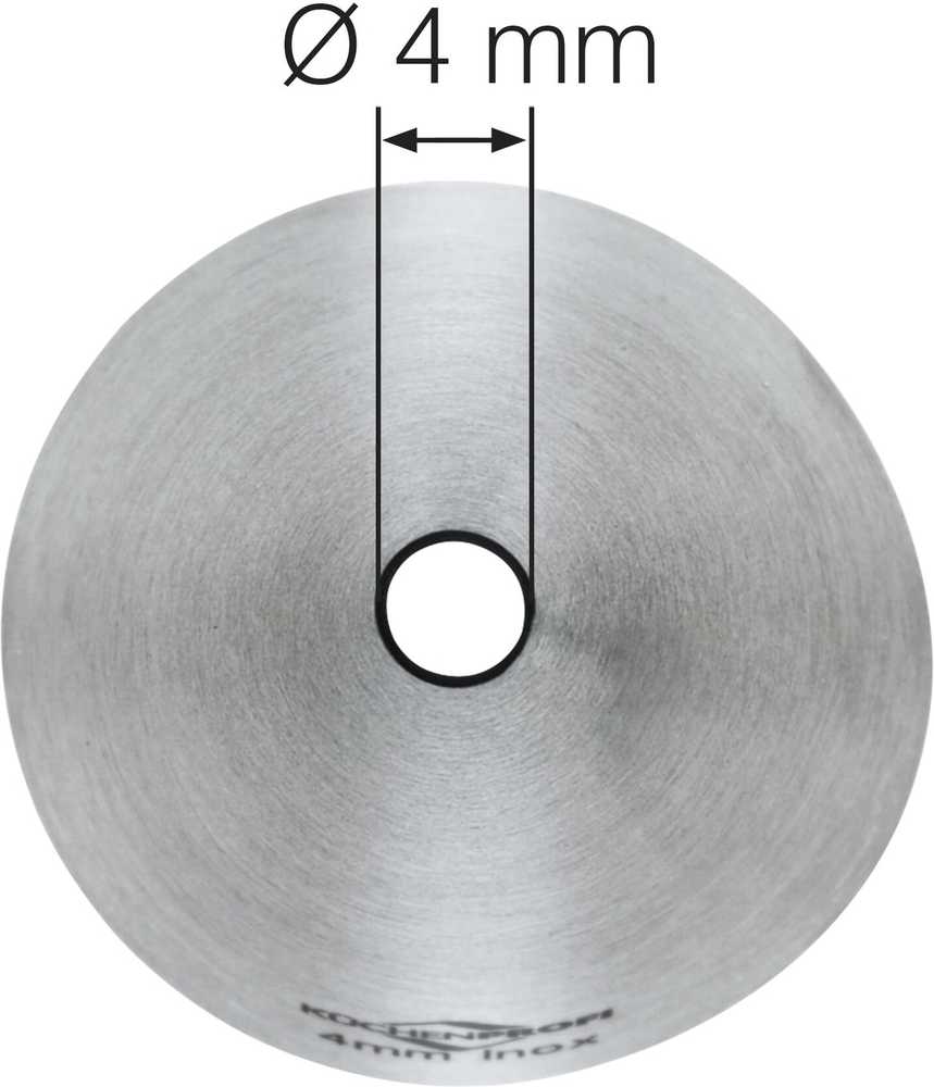 Küchenprofi Zdobící špička, kulatá, 4 mm