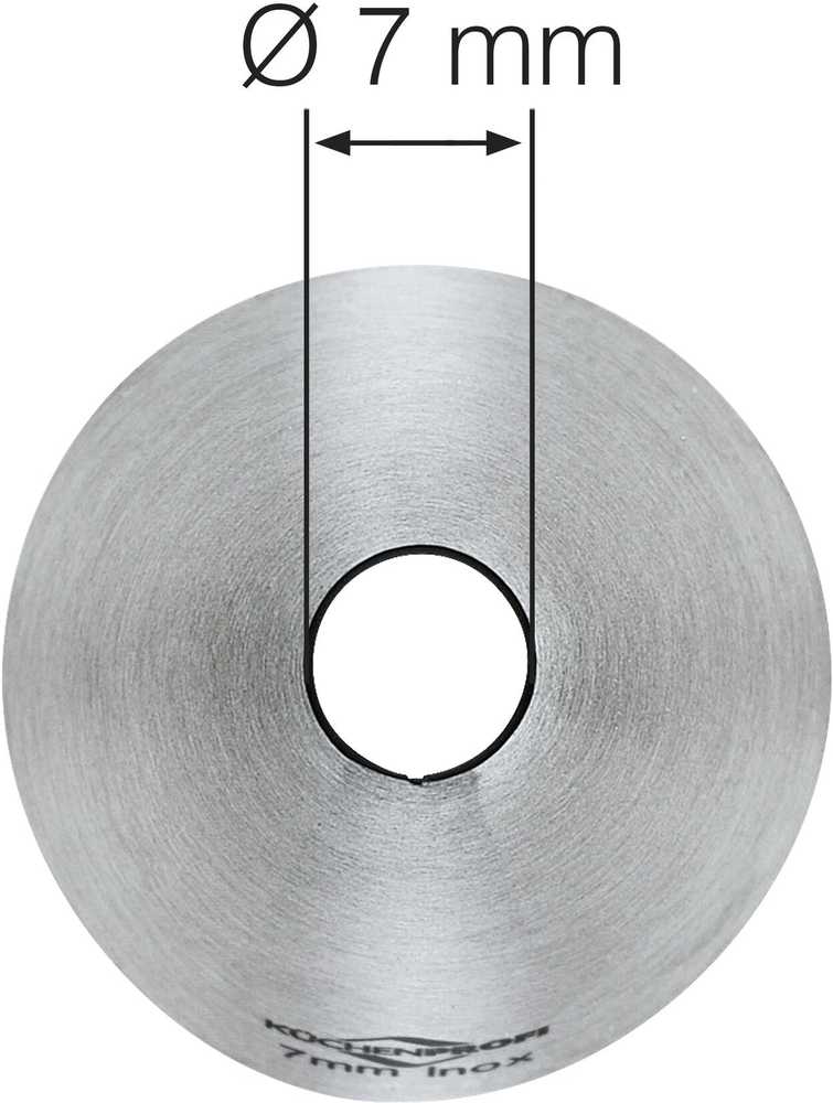 Küchenprofi Zdobící špička, kulatá, 7 mm
