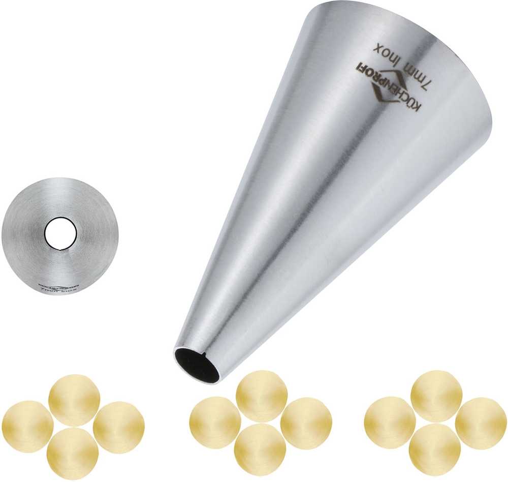 Küchenprofi Zdobící špička, kulatá, 7 mm