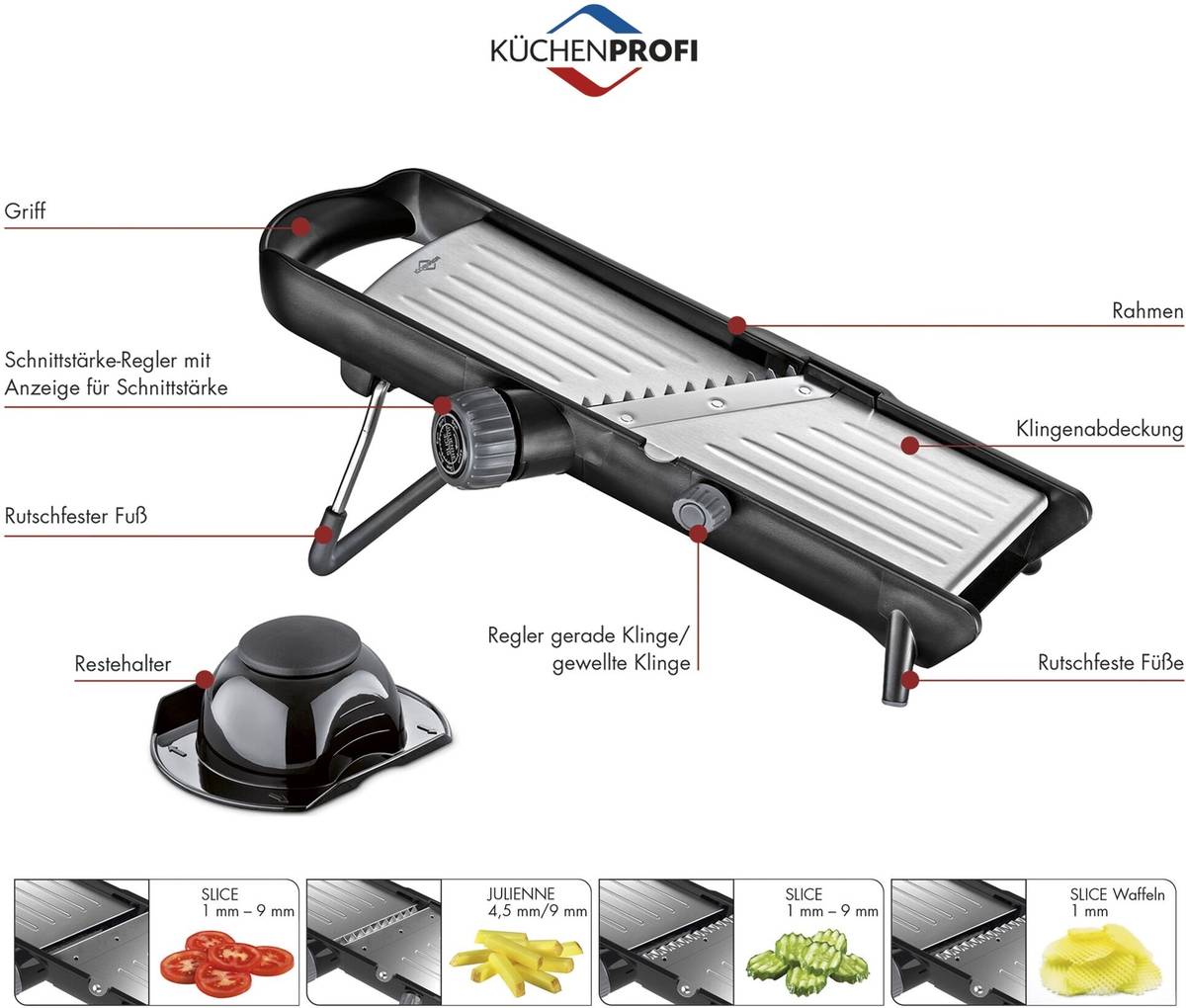 Küchenprofi Kráječ na zeleninu Comfort