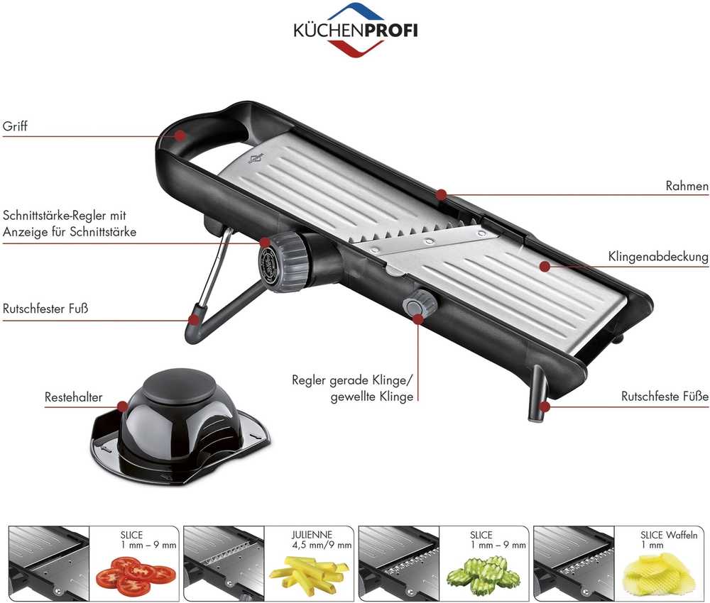 Küchenprofi Kráječ na zeleninu Comfort