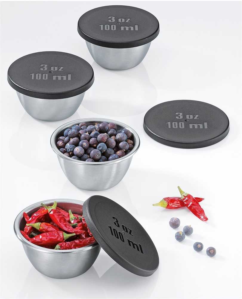 Küchenprofi Sada dóz s víkem, 100 ml, 4 ks