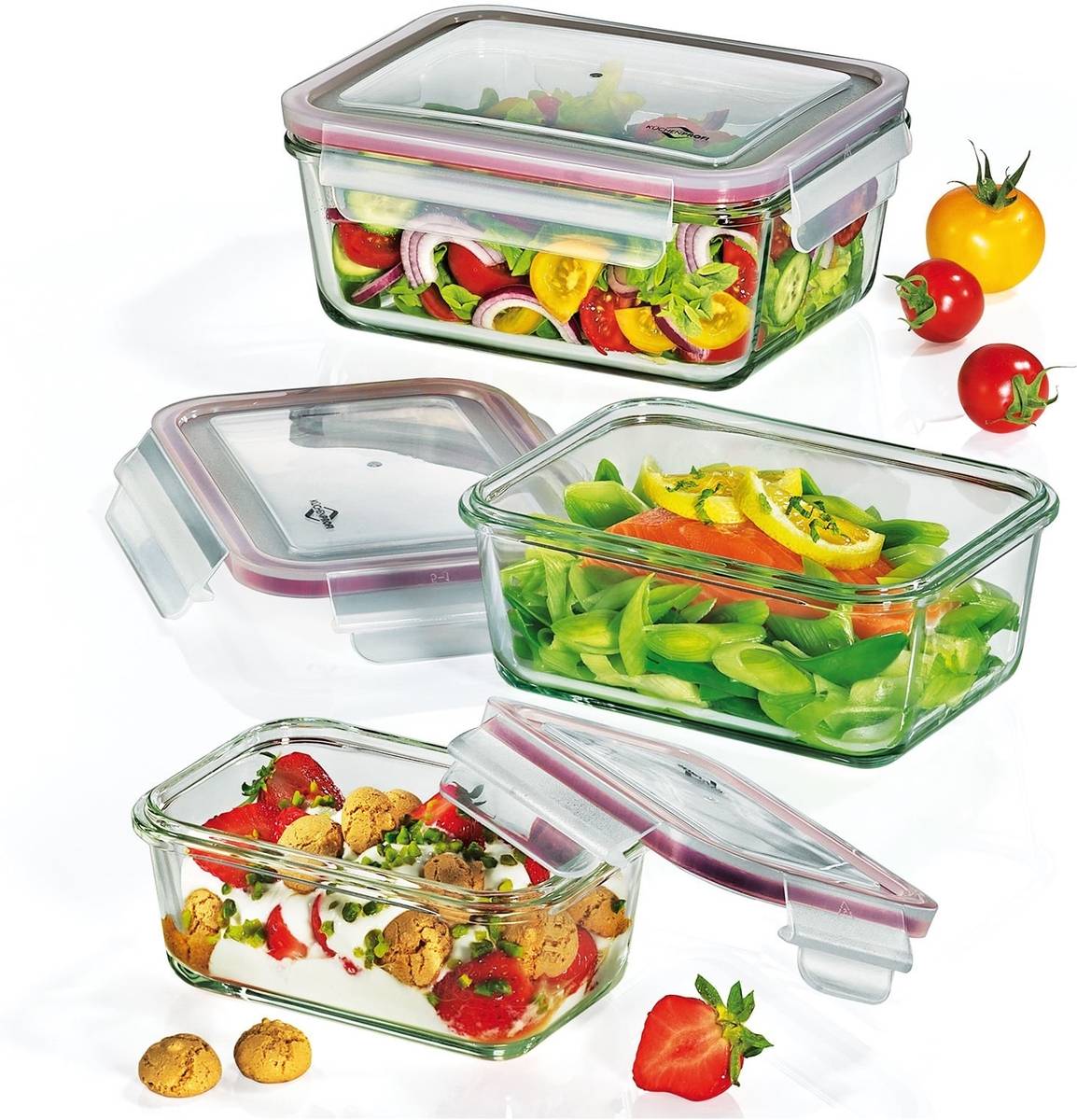 Küchenprofi Sada obědových boxů, 3 ks