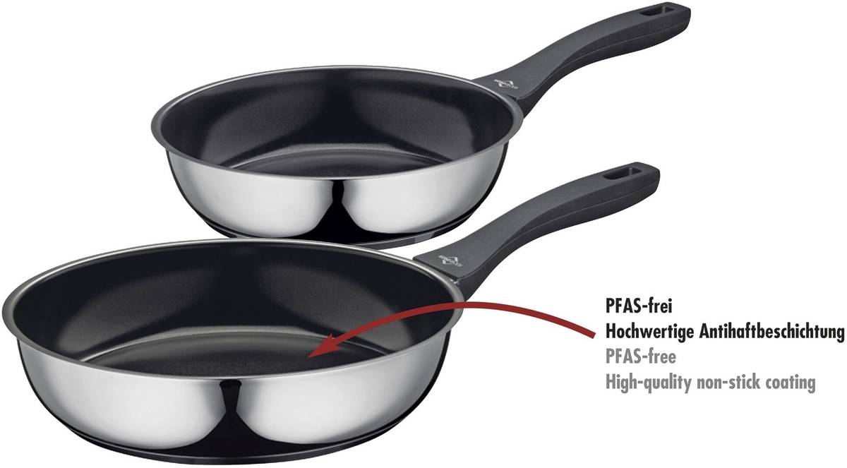 Küchenprofi Sada pánví s nepřilnavým povrchem Roma, 2 ks