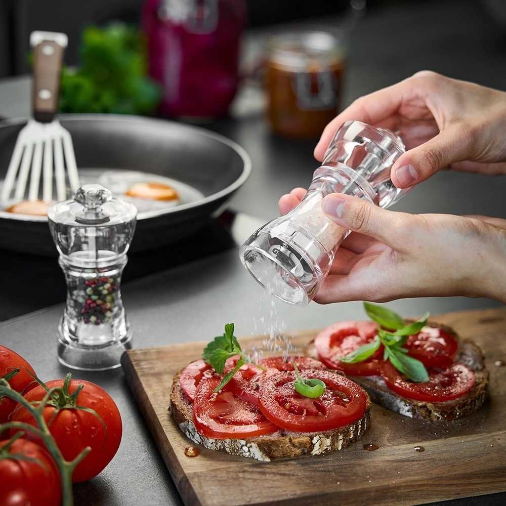 Gefu Displej mlýnků na sůl / pepř Acrillo, 12 ks