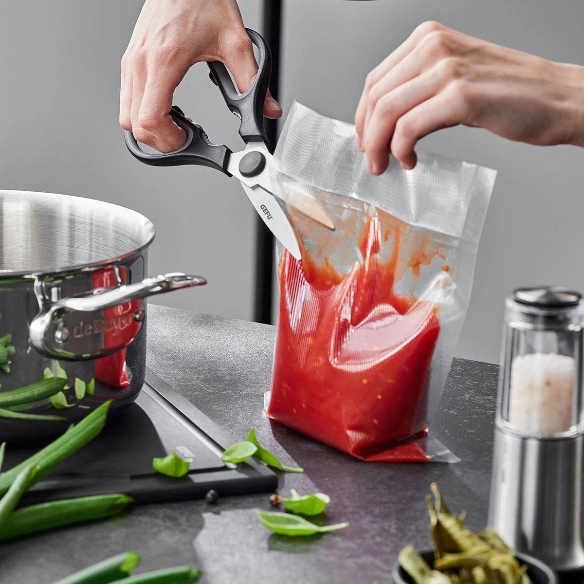 Gefu Displej univerzálních nůžek Una, 16 ks