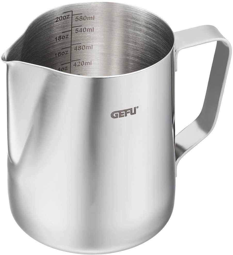 Gefu Konvička na šlehání mléka Barista, 600 ml