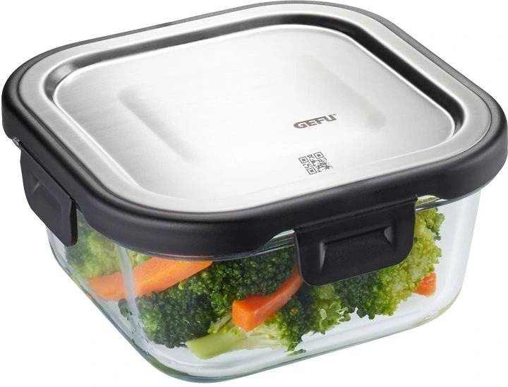 Gefu Milo Nádoba na potraviny, čtvercová, 500 ml