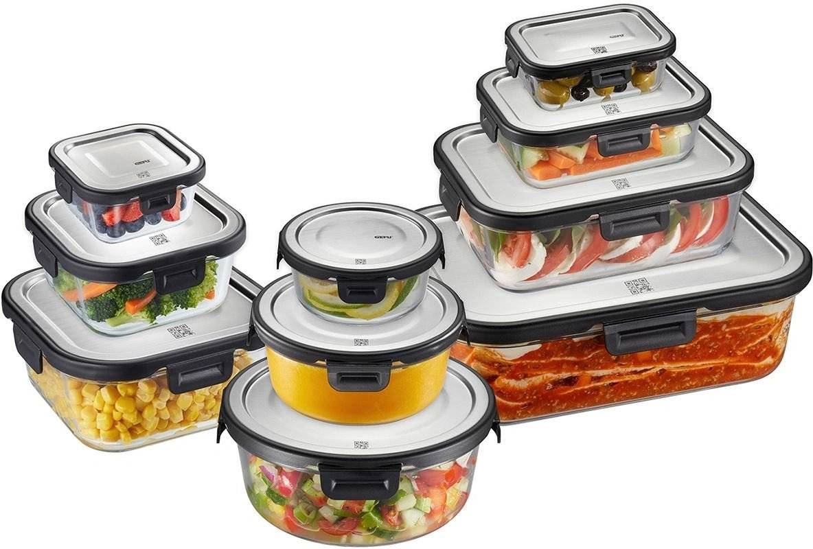 Gefu Milo Nádoba na potraviny, čtvercová, 300 ml