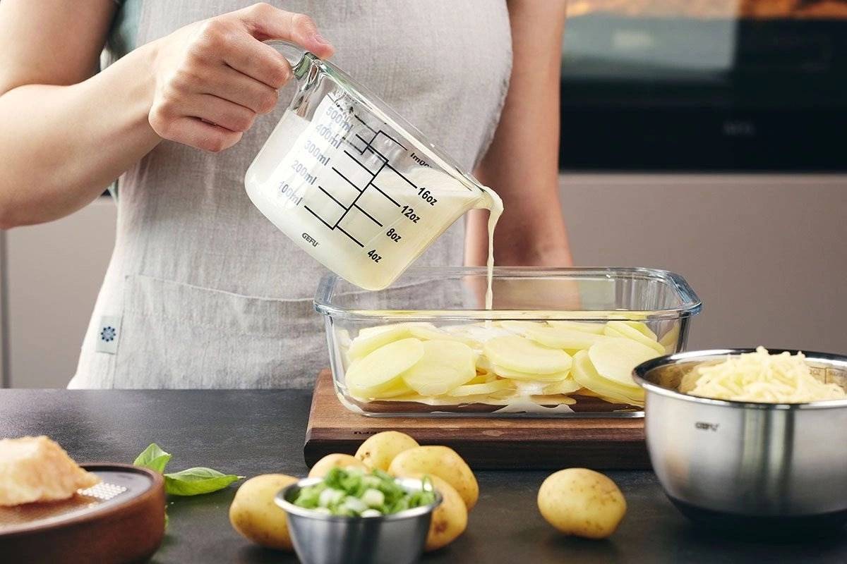 Gefu Skleněná odměrka Dimenso, 500 ml