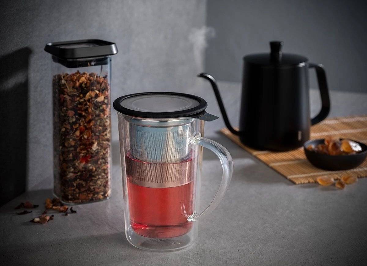 Gefu Mira Hrnek na čaj s filtrem