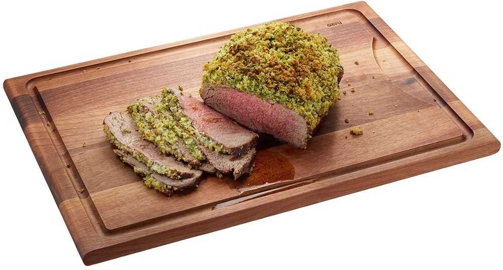 Gefu Enno Prkénko na krájení s drážkou, ořech, velké