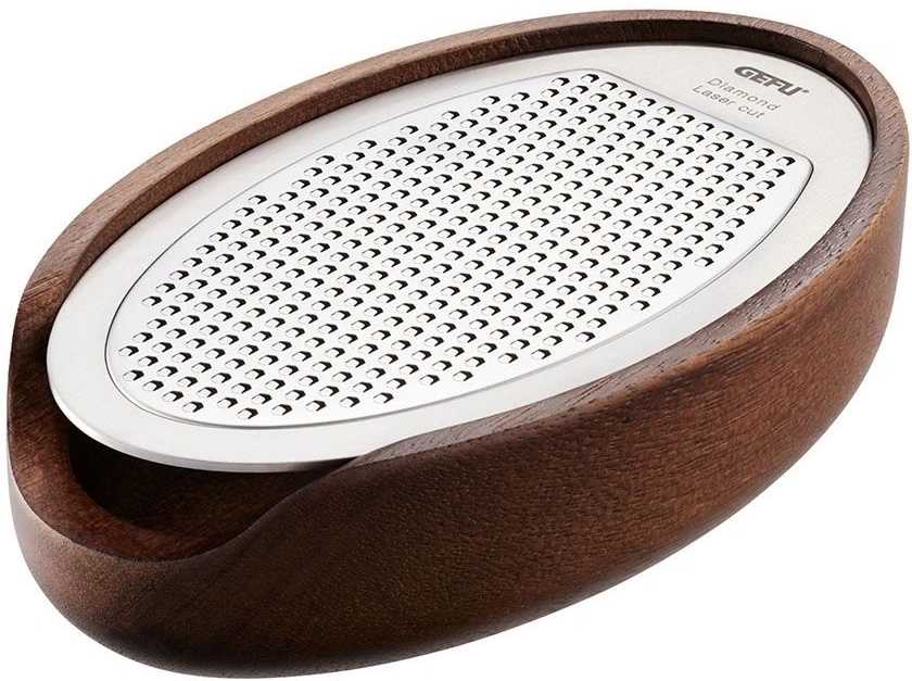 Gefu Jemné struhadlo s dřevěným zásobníkem Parmezo