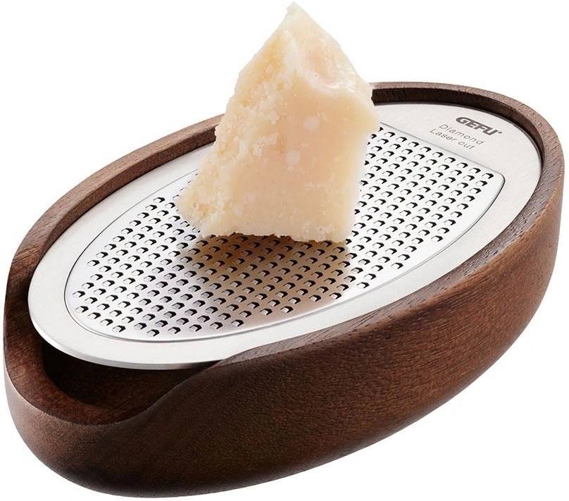 Gefu Jemné struhadlo s dřevěným zásobníkem Parmezo