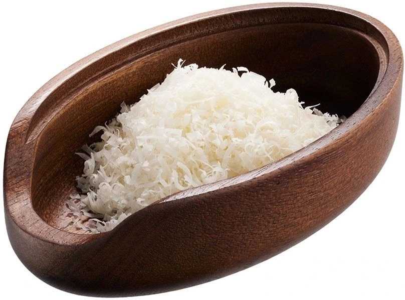 Gefu Jemné struhadlo s dřevěným zásobníkem Parmezo