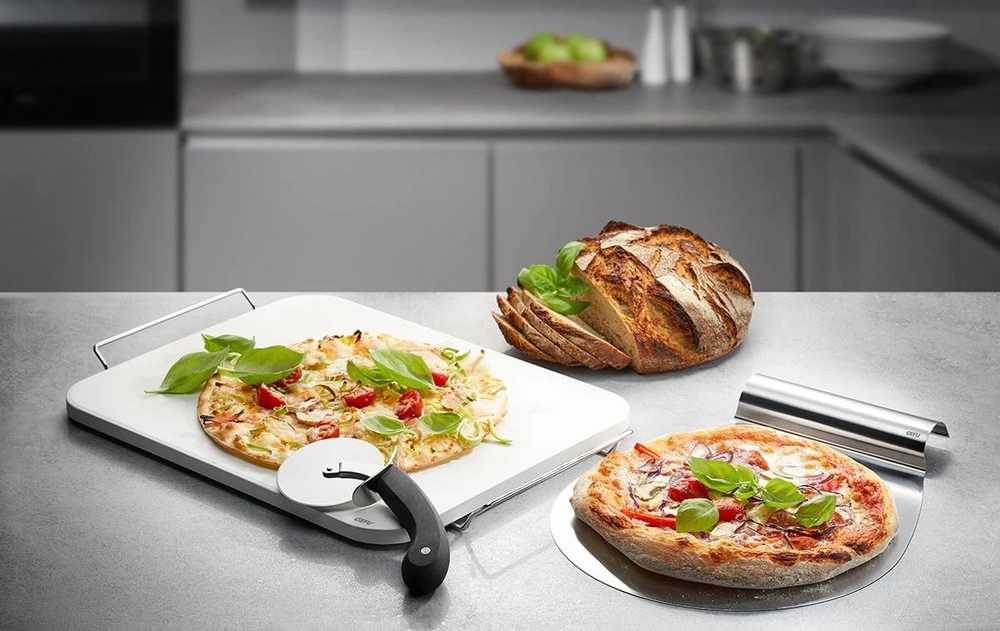 Gefu Darioso Sada pizza kamene, kráječe na pizzu a pizza lopatkou