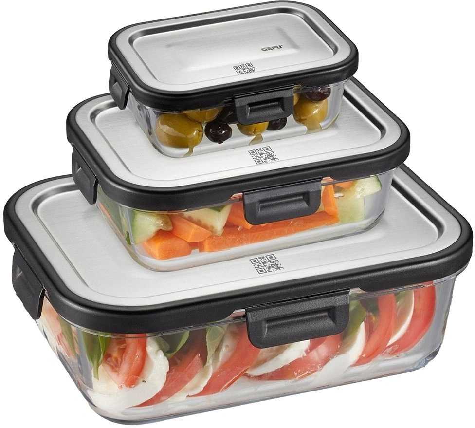 Gefu Milo Sada nádob na potraviny, 3 ks