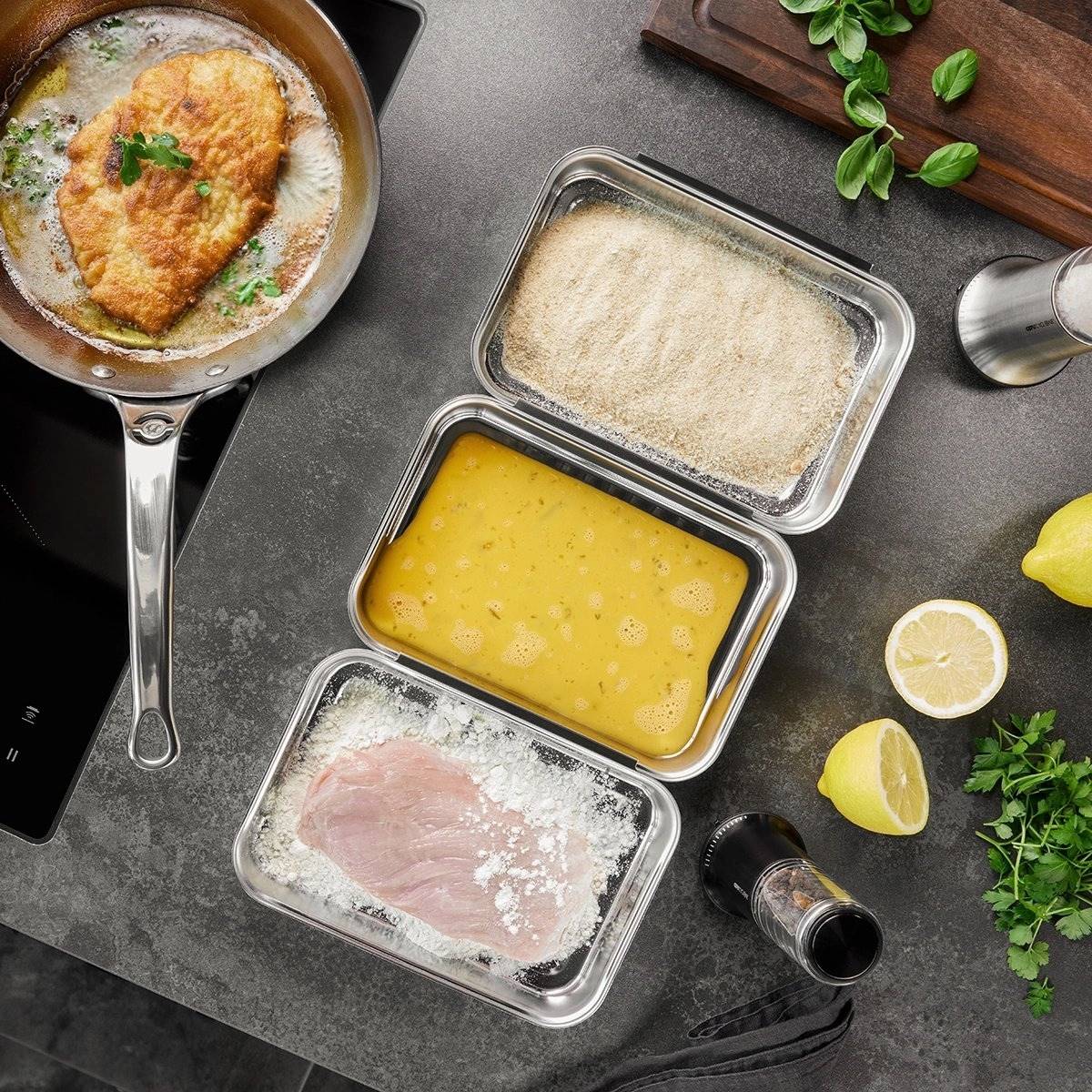 Gefu Set na obalování Pando, 3-dílný