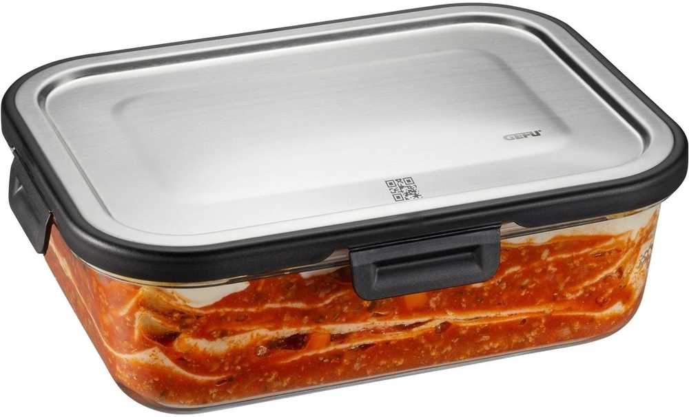 Gefu Milo Potravinová nádoba, obdélníková, 1500 ml