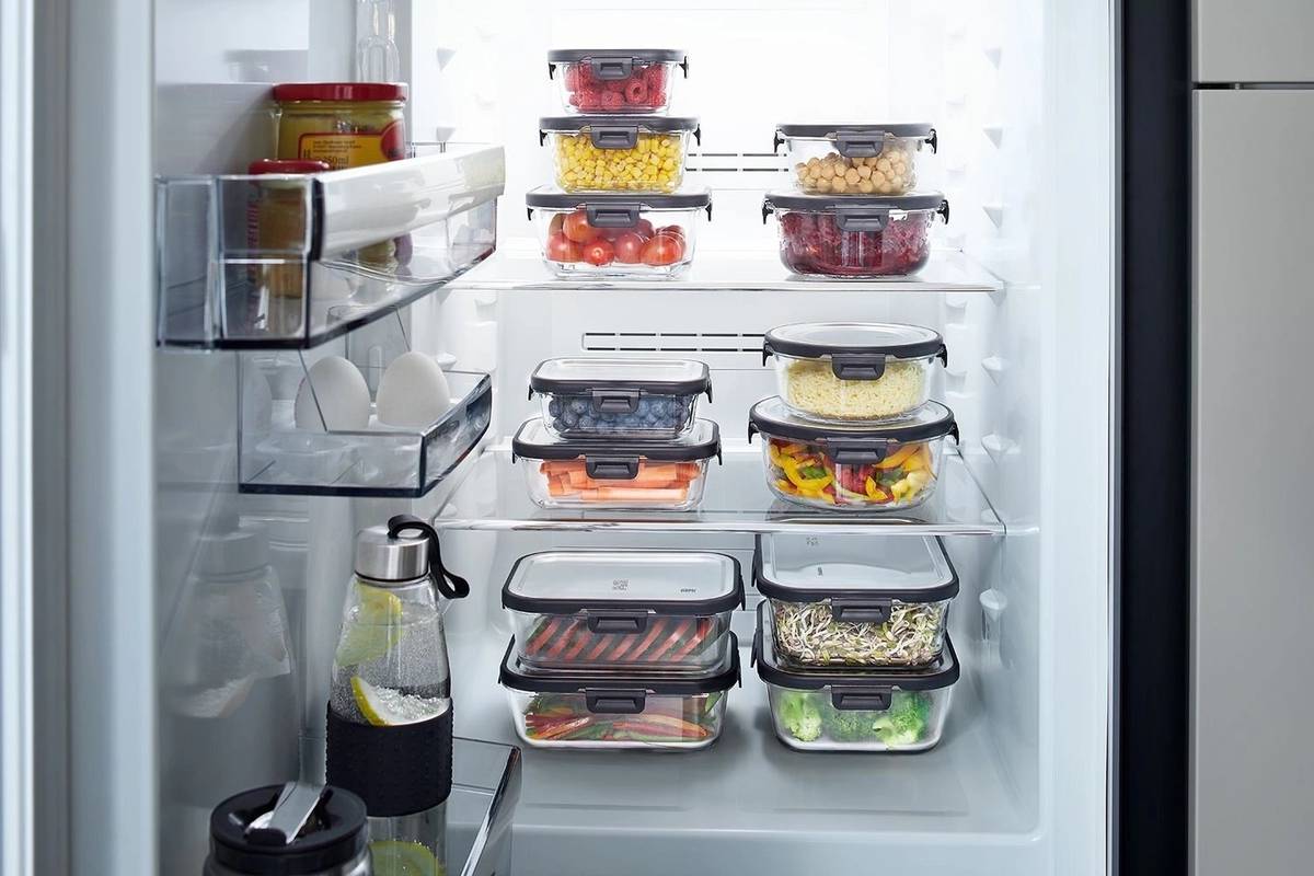 Gefu Milo Potravinová nádoba, obdélníková, 1500 ml