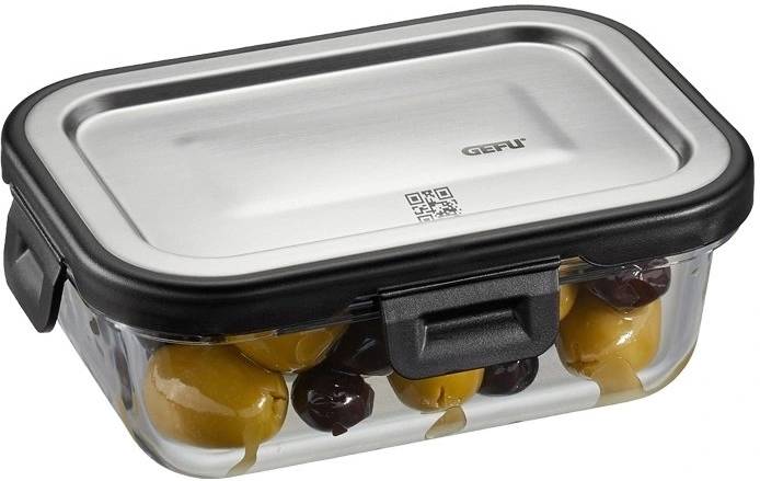 Gefu Milo Potravinová nádoba, obdélníková, 400 ml